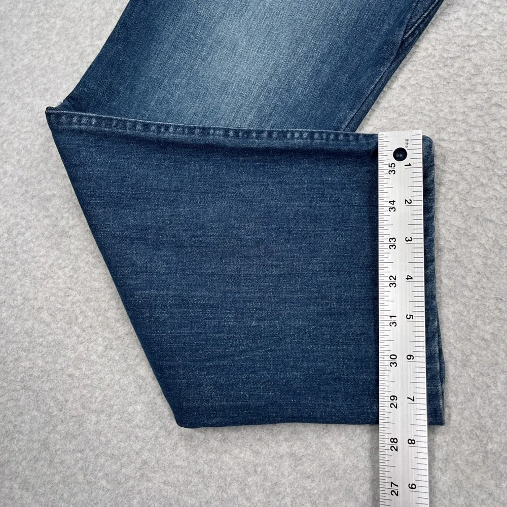 NEW KUHL Denim Klassik Fit Jeans Mens 35x34 Blue Medium Wash Stretch Zip 5200